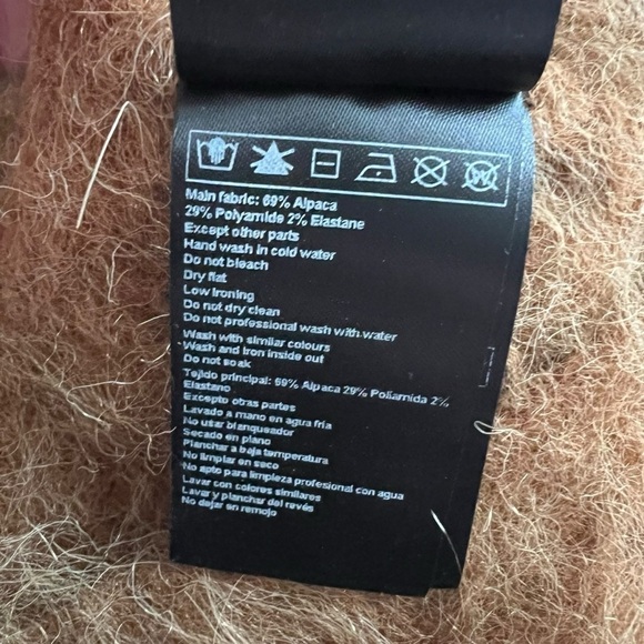 ba&sh - NWT Fill Cuddly Alpaca Sweater Sz M - Picture 14 of 16